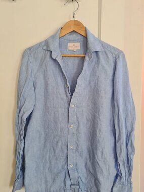 Private White VC linen button up
